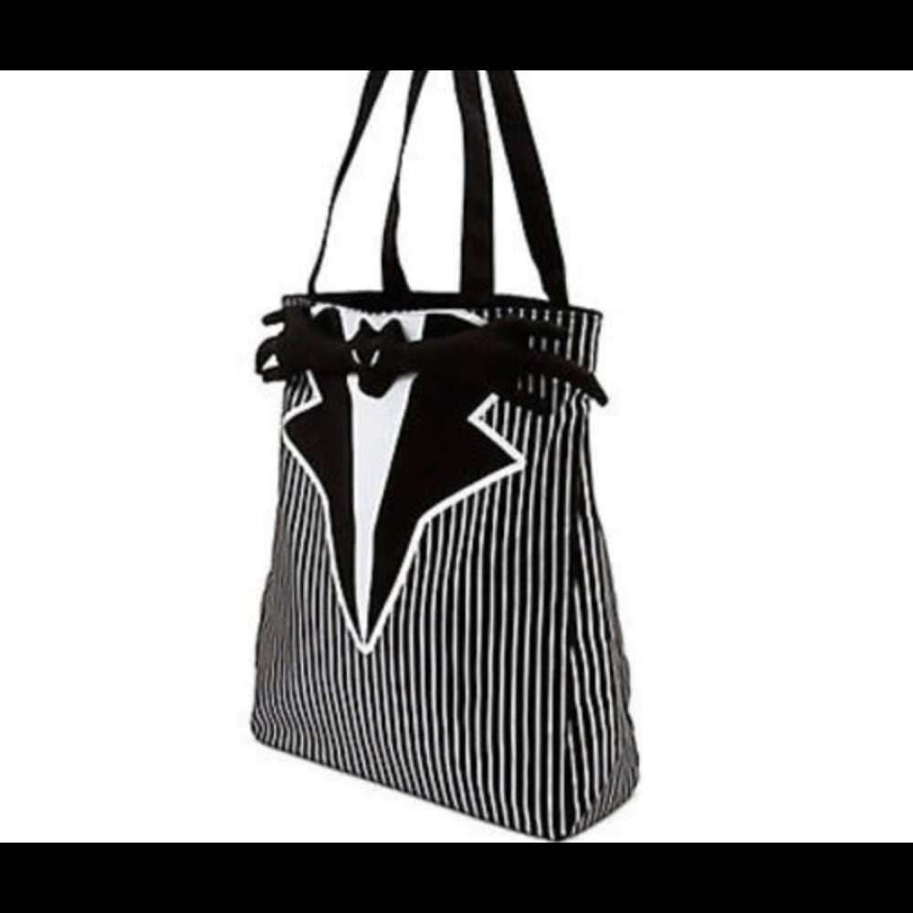 Disney Jack Skellington Tuxedo Tote Bag